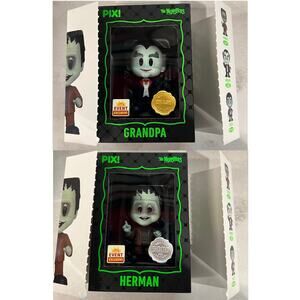 LIMITED EDITION CHASE BUNDLE EXC Herman & Grandpa Munster Thrilljoy Pix Horror